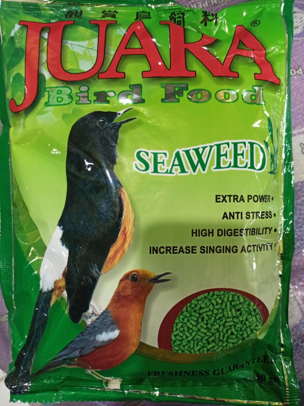 Juara Bird Food dengan Seaweed, Inovasi Pakan Burung Ramah Lingkungan